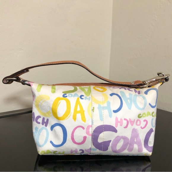 Coach Graffiti Paint Mini Bag - Picture 3 of 9